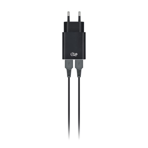 Encontraproduto.com.br - Carregador Parede I2go 2Usb 2.4Amp Bsc Plus