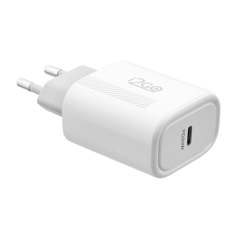 Encontraproduto.com.br - Carregador Tomada Usb-c I2go Branco