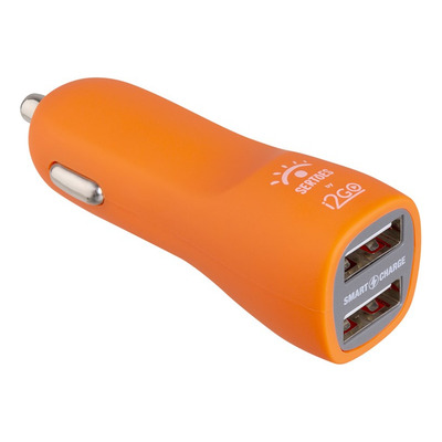 Encontraproduto.com.br - Carregador Veicular com 2 Saidas USB 3,4 I2GO Sertões