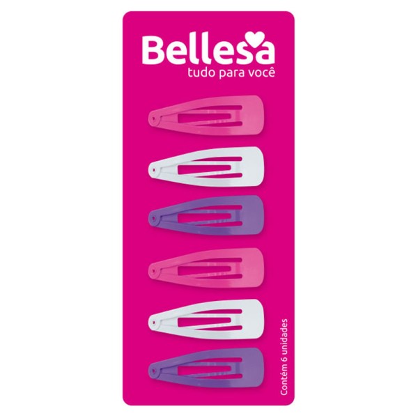 Encontraproduto.com.br - Presilha Bellesa Tic Tac Cores Diversas