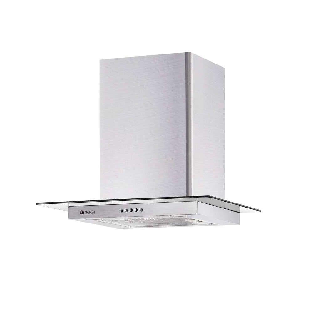 Encontraproduto.com.br - Coifa Parede Gallant Venezia Vidro Reto Inox 60cm 127V