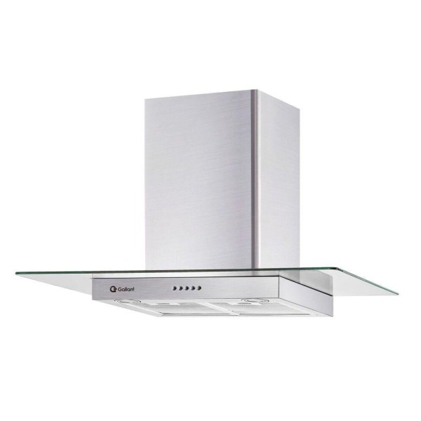Encontraproduto.com.br - Coifa Parede Gallant Venezia Vidro Reto Inox 90cm 220V GCO90RM1A