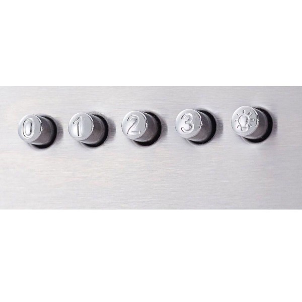 Encontraproduto.com.br - Coifa Parede Gallant Venezia Vidro Reto Inox 90cm 220V GCO90RM1A