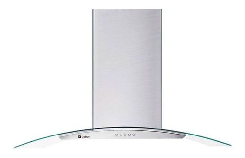 Coifa Parede Gallant Venezia Vidro Curvo Inox 90cm 220V