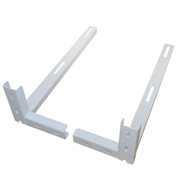 Encontraproduto.com.br - Caixa com 2 Pares de Suporte Split Gallant Perfil U para Evaporadora Branco