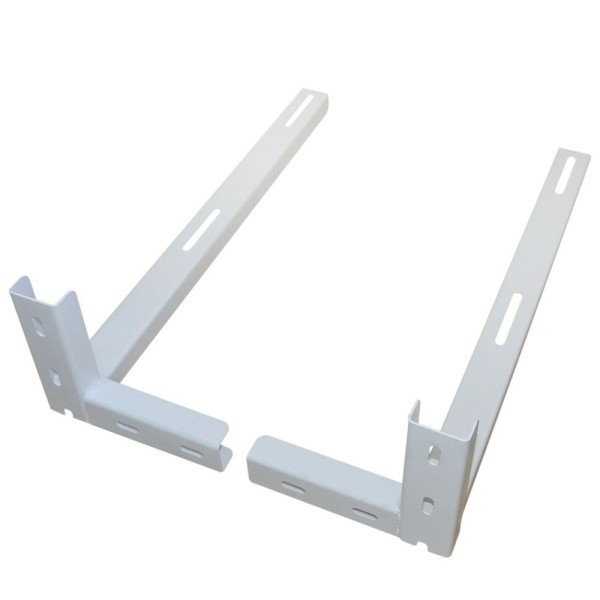 Encontraproduto.com.br - Caixa com 2 Pares de Suporte Split Gallant Perfil U para Evaporadora Branco