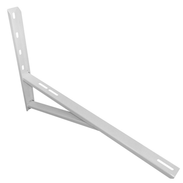 Caixa com 2 Pares de Suporte Split Gallant 850mm Perfil U com Reforço Branco