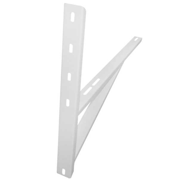Encontraproduto.com.br - Caixa com 2 Pares de Suporte Split Gallant 850mm Perfil U com Reforço Branco