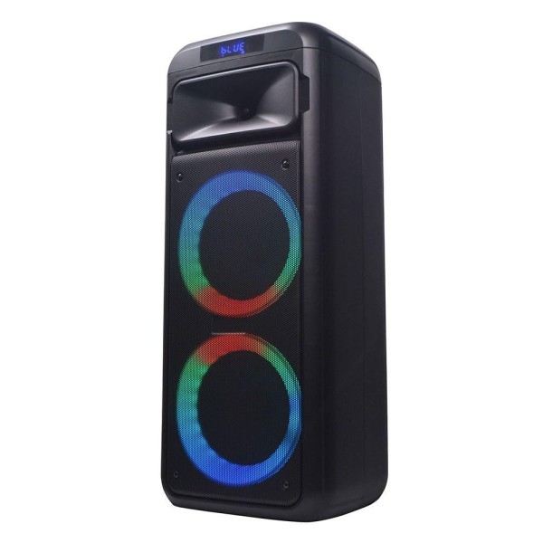 Encontraproduto.com.br - Caixa de Som Amplificada Bluetooth Portátil Gallant 750W Lights Colors Swich Bivolt