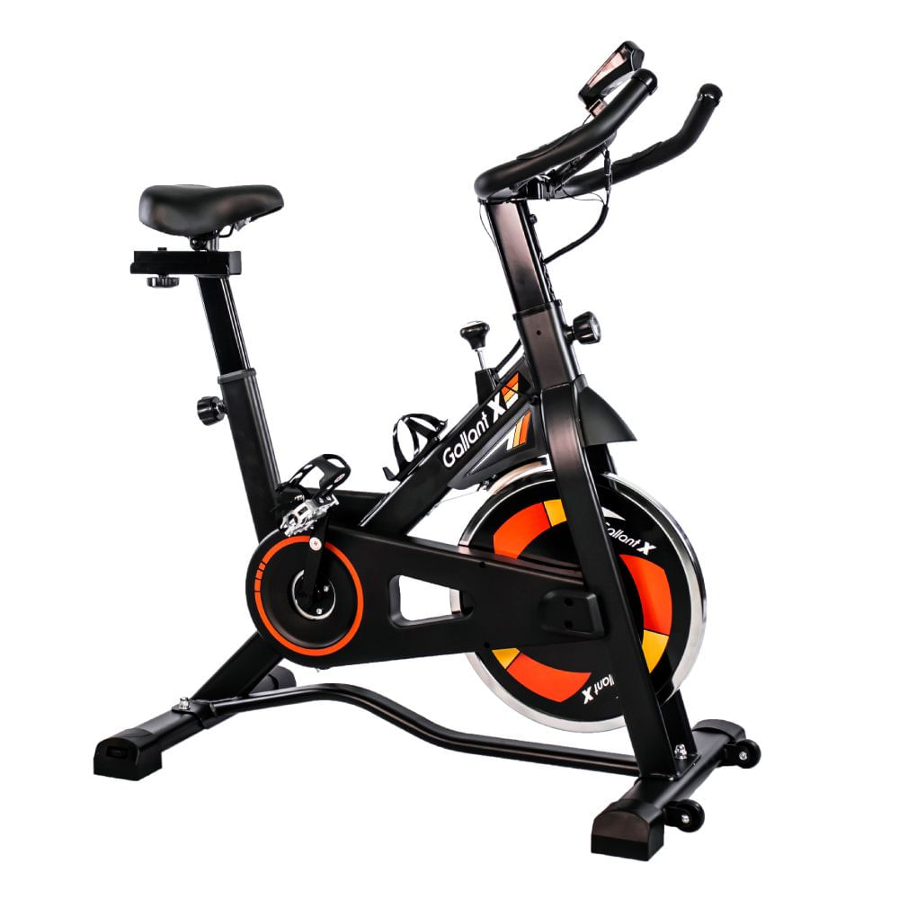 Encontraproduto.com.br - Bicicleta Ergométrica Gallant Elite X Spinning Roda De Inércia 8Kg Ate 110Kg Mecânica (GSB08HBTA-PT)
