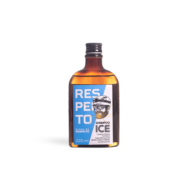 Shampoo Ice para Barba e Cabelo 220ml - Premium