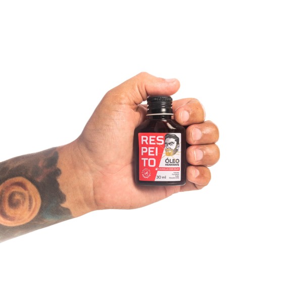 Encontraproduto.com.br - Óleo Hidratante para Barba 30ml - Barba de Respeito - Canela com Rum