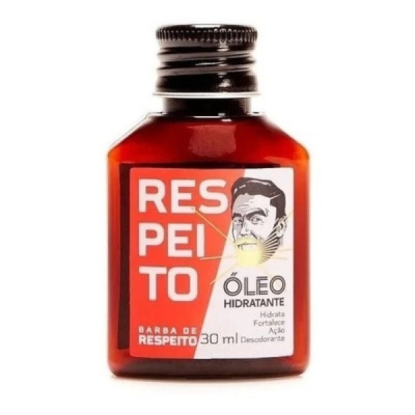 Encontraproduto.com.br - Óleo Hidratante para Barba 30ml - Barba de Respeito - Canela com Rum