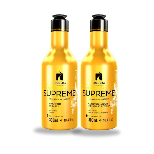 Encontraproduto.com.br - Kit Hidratação Para Cabelos Shampoo E Condicionador Supreme
