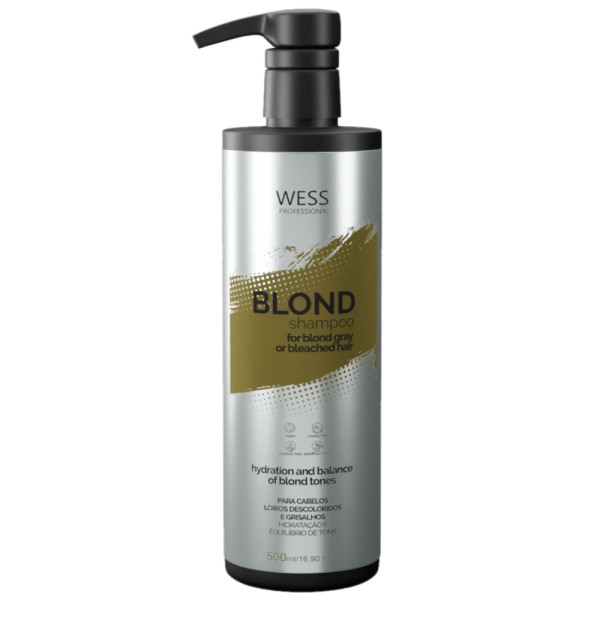 Encontraproduto.com.br - Wess Blond Shampoo Matizante - 500ml