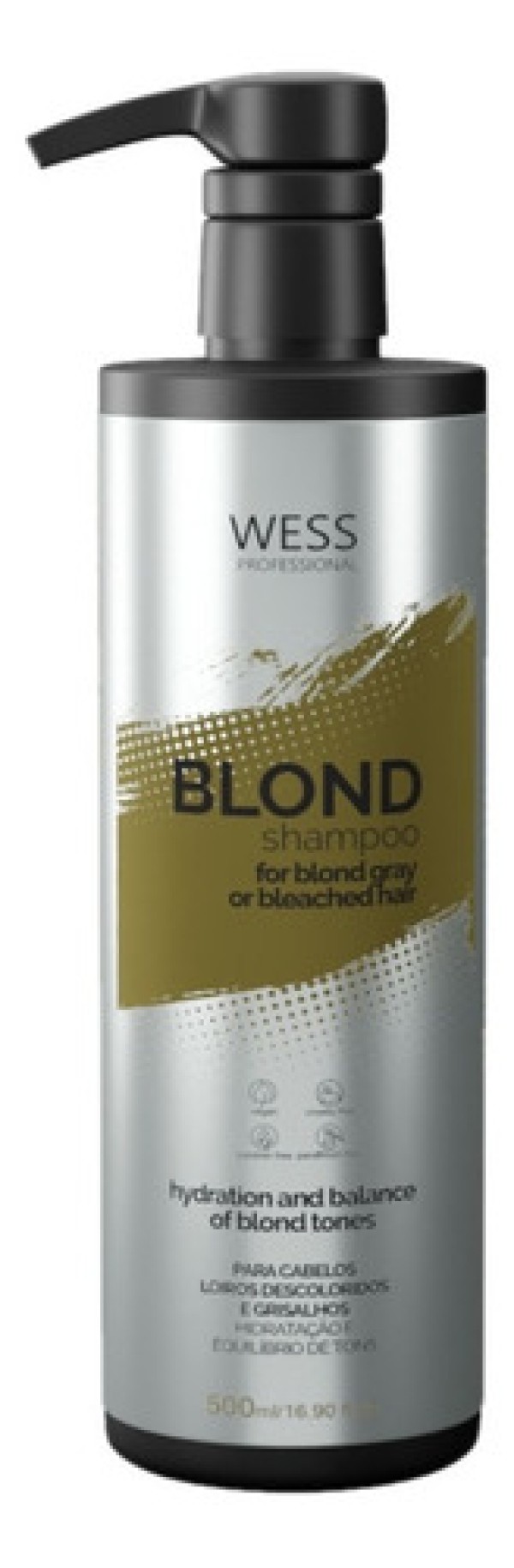 Encontraproduto.com.br - Wess Blond Shampoo Matizante - 500ml