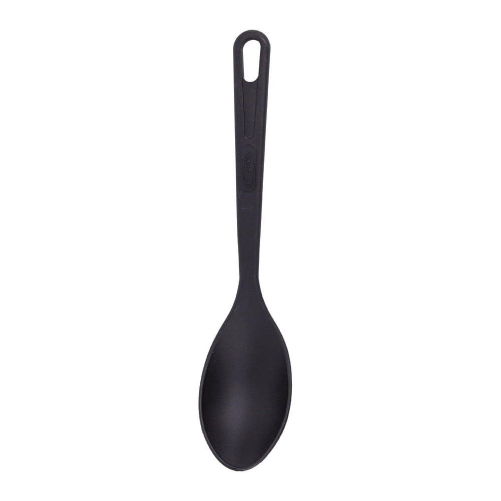 Colher de Cozinha Oliveira Smart em Nylon Preta