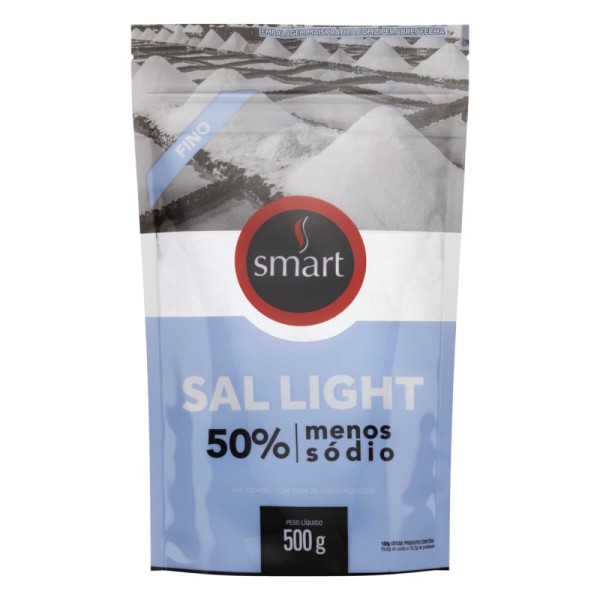 Encontraproduto.com.br - Sal Smart Refinado Light Pouch 500g