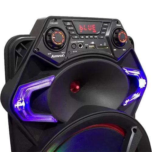 Encontraproduto.com.br - Caixa De Som Aca 550 Strondo Ii Bluetooth 5500w Amvox Preto Biv