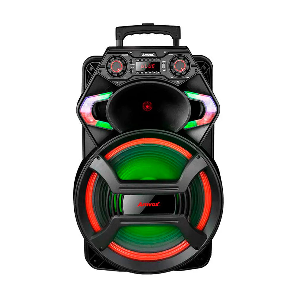 Encontraproduto.com.br - Caixa De Som Aca 550 Strondo Ii Bluetooth 5500w Amvox Preto Biv