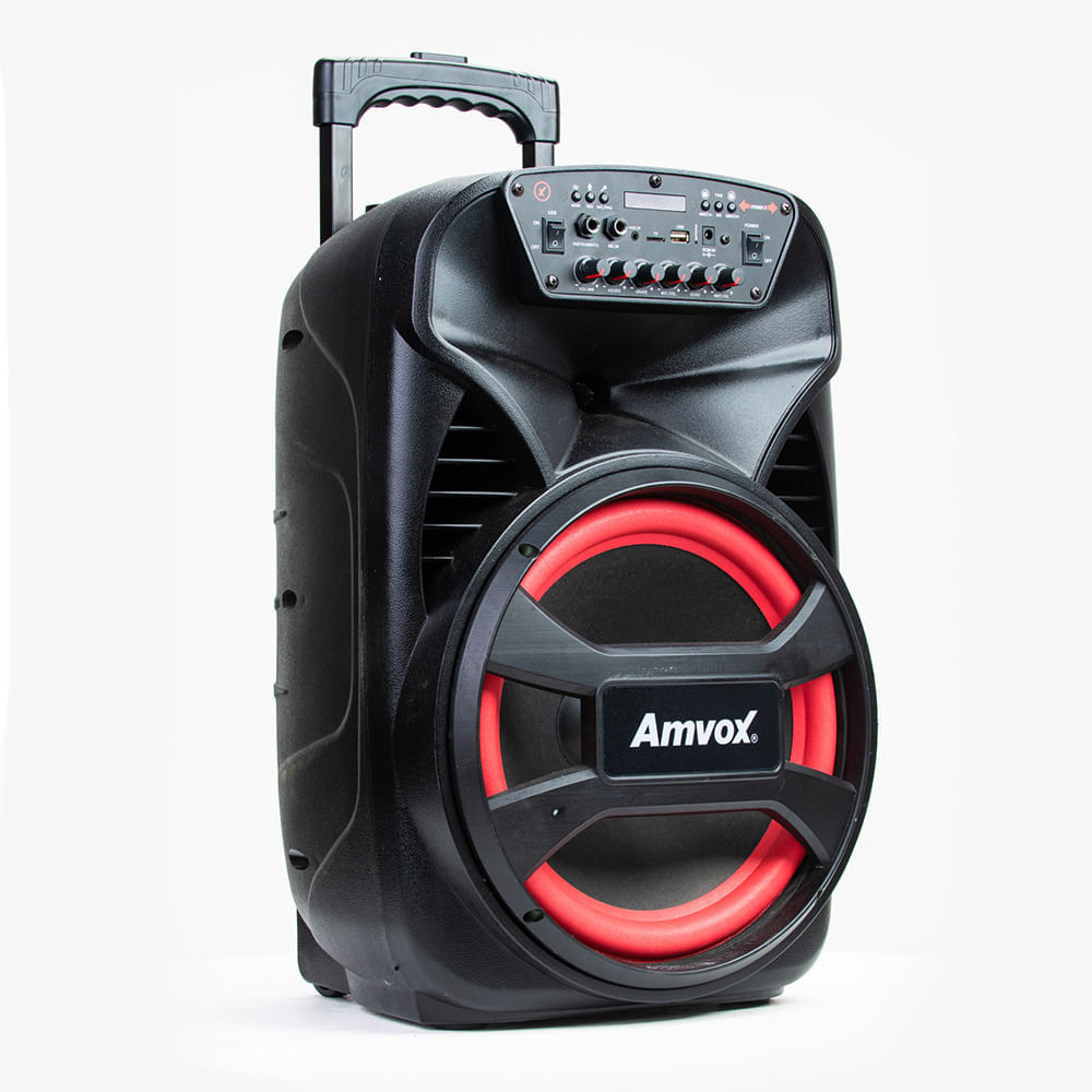 Encontraproduto.com.br - Caixa de Som Acústica Bluetooth 480W ACA480 VIPER II Amvox Preta
