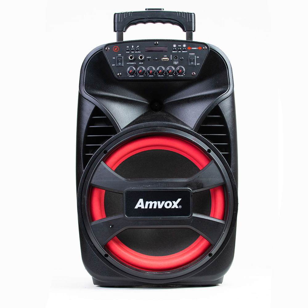 Encontraproduto.com.br - Caixa de Som Acústica Bluetooth 480W ACA480 VIPER II Amvox Preta
