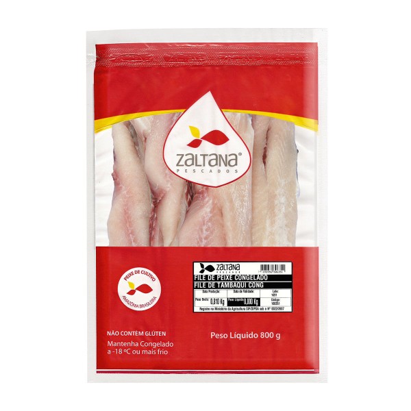 Encontraproduto.com.br - Filé de Tambaqui sem Espinha Zaltana 800g