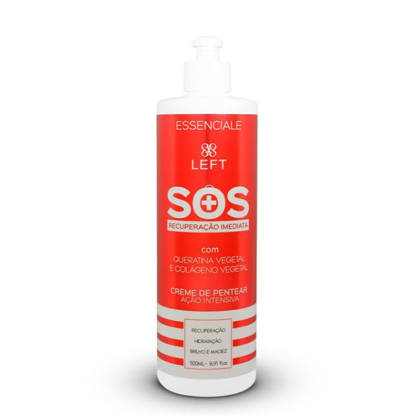 Encontraproduto.com.br - Creme para Pentear Left Sos Ação Intensiva 500ml