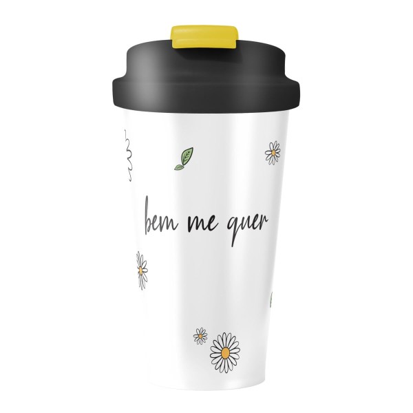 Encontraproduto.com.br - Copo Termico 500 ML Cerigrafado -  Bem me Quer