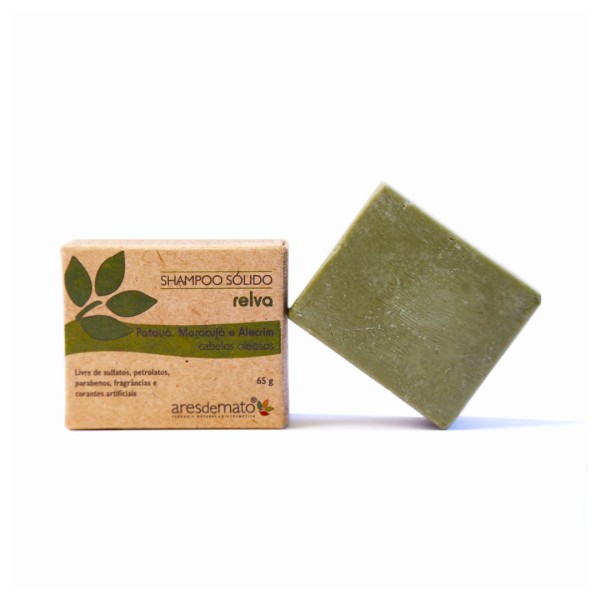 Encontraproduto.com.br - Shampoo em Barra Relva (Patauá, Maracujá e Alecrim) 65g - Ares de Mato