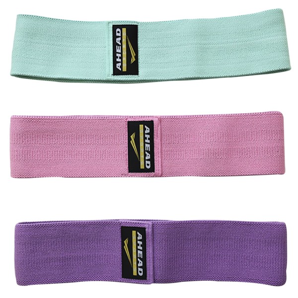 Encontraproduto.com.br - Kit 3 Hip Band para Exercicios de Membros Inferiores