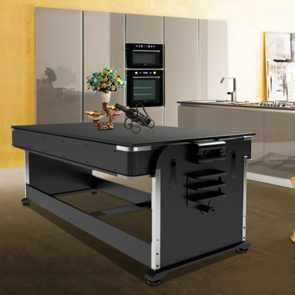 Encontraproduto.com.br - Mesa Multijogos 4 Em 1 Ping Pong Bilhar E Air Hockey Ahead Sports Preto