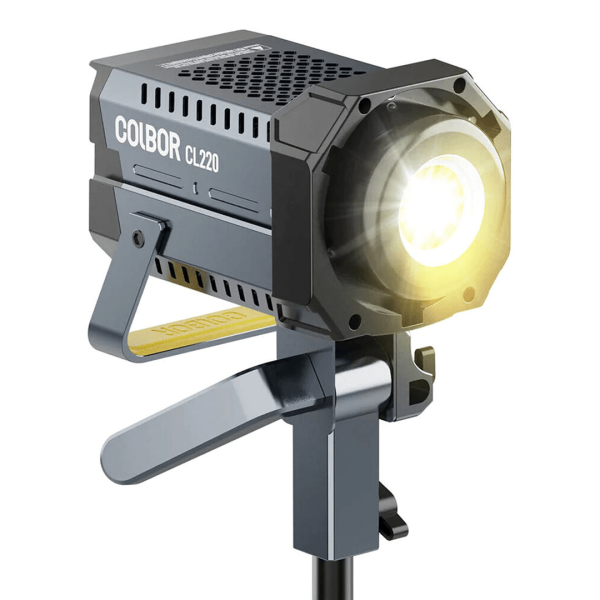 Encontraproduto.com.br - Iluminador LED Colbor CL220 Bi-Color COB 220W Monolight Luz Contínua Bowens (Bivolt)