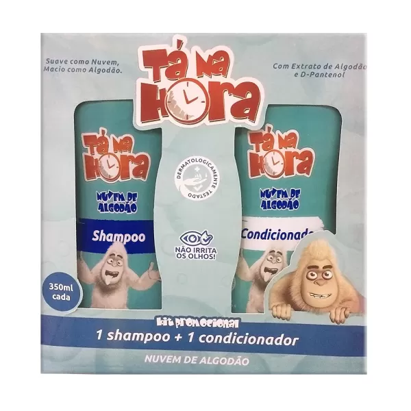 Encontraproduto.com.br - Shampoo + Condicionador Tá Na Hora Nuvem De Algodão 350ml