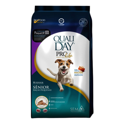 Encontraproduto.com.br - Ração Qualiday ProLife para Cães Sênior de Raças Médias 2,5kg