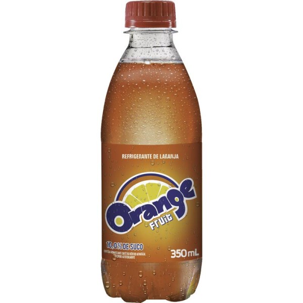 Refrigerante Real Orange Fruit Pet com 350ml