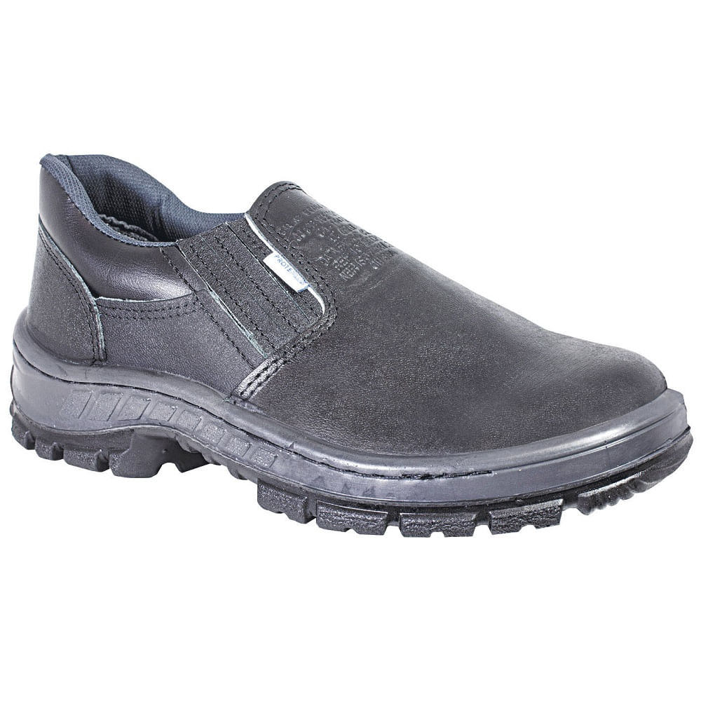 Sapato de segurança com bidensidade N° 40 PPP 88 Com Bico de Polipropileno PVC Proteplus 269,0117