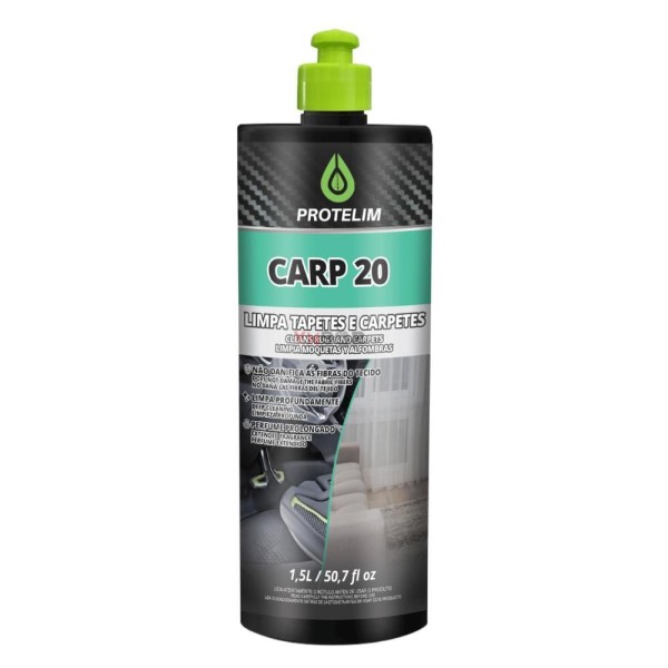 Encontraproduto.com.br - Carp 20 1,5L - Limpa Carpetes E Estofados - Protelim