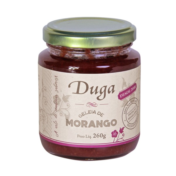 Geleia de Morango Duga Sabores 260g