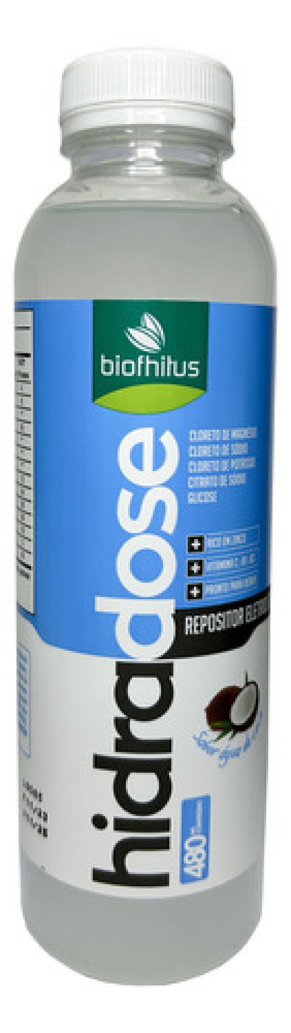 Encontraproduto.com.br - Soro Isotônico Hidradose Biofhitus Água Coco 480ml