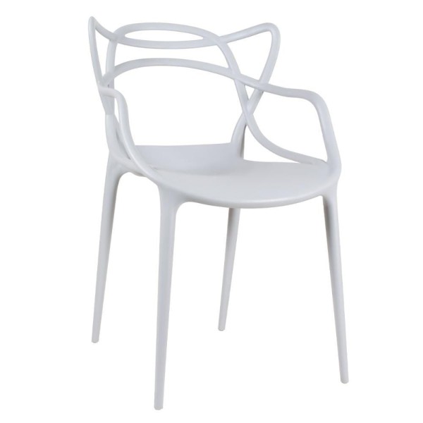 Cadeira Masters Allegra - Cinza Claro