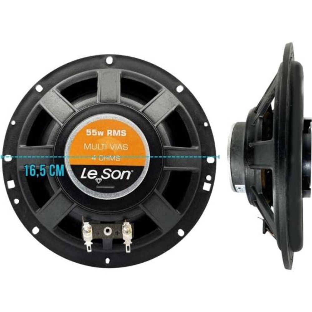 Encontraproduto.com.br - Kit Com 2 Alto-falantes 6