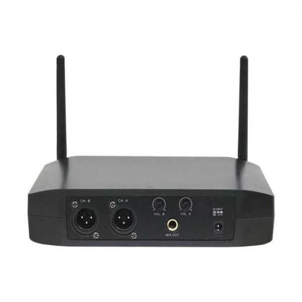 Encontraproduto.com.br - Microfone sem Fio Duplo Headset Bodypack Digital HD-750D Preto LS-902