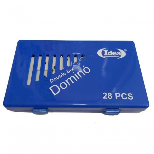 Encontraproduto.com.br - Jogo De Domino Profissional Com Estojo Rígido 28 Peças