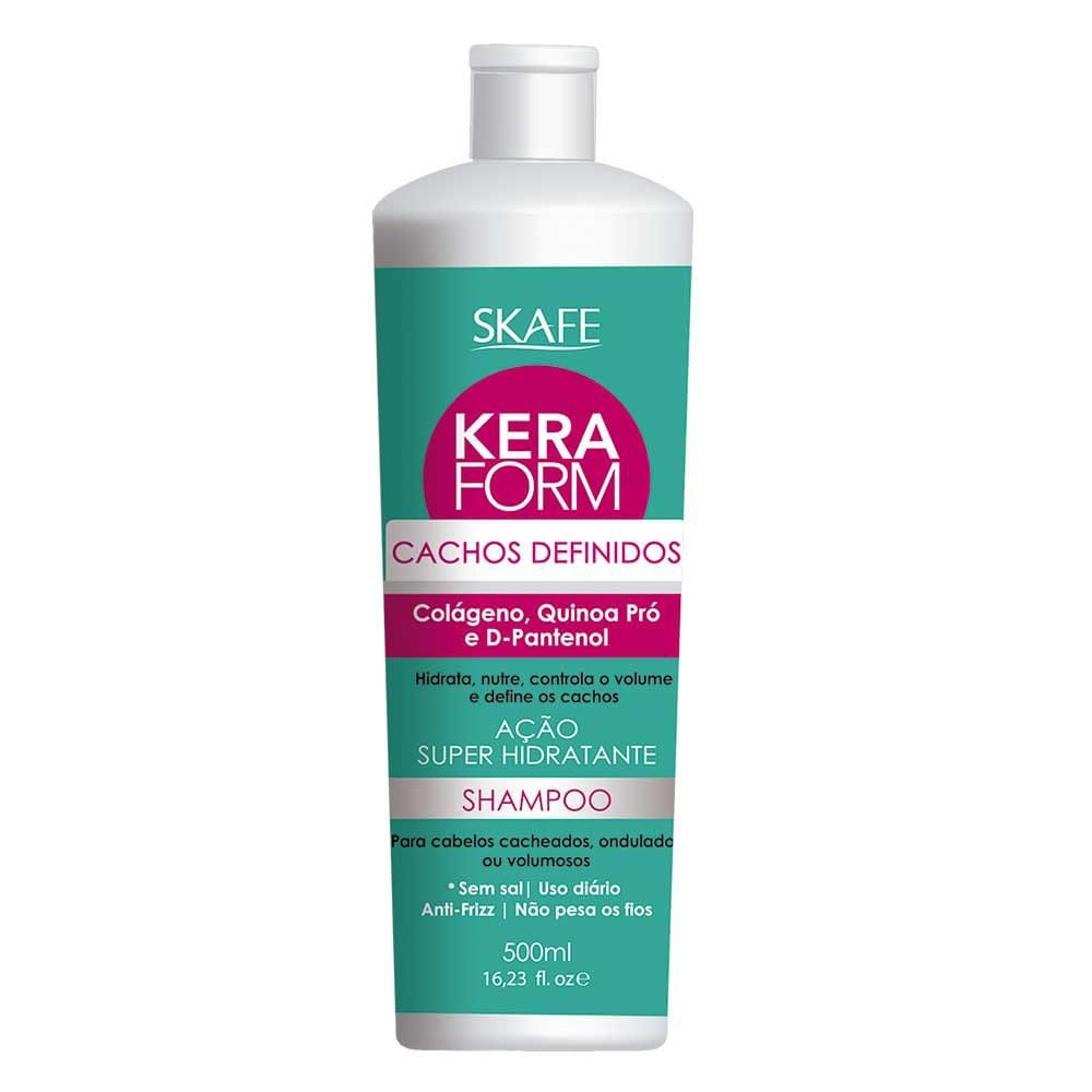 Encontraproduto.com.br - Skafe Keraform Cachos Definidos - Shampoo