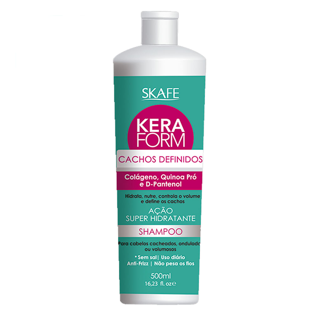 Encontraproduto.com.br - Skafe Keraform Cachos Definidos - Shampoo