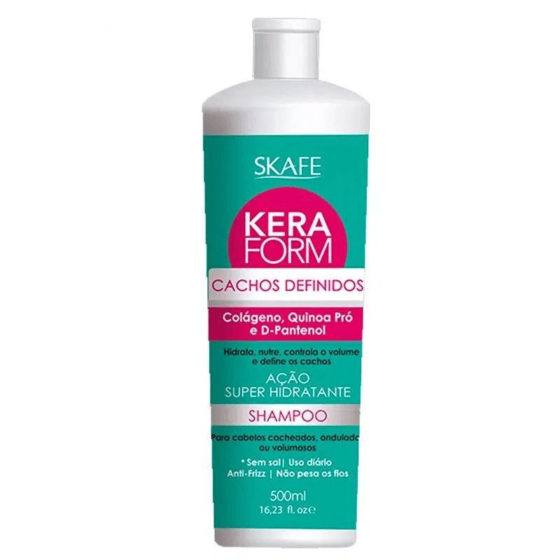 Encontraproduto.com.br - Skafe Keraform Cachos Definidos - Shampoo