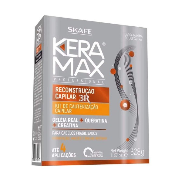 Cauterização Reconstrução Capilar  Keramax 328g