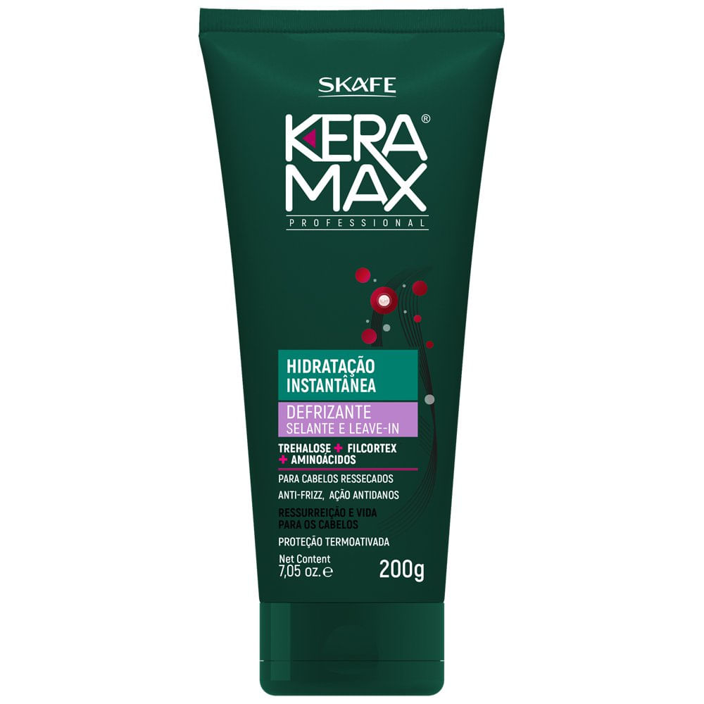 Skafe Keramax Hidratação Instantânea - Defrizante Leave-In