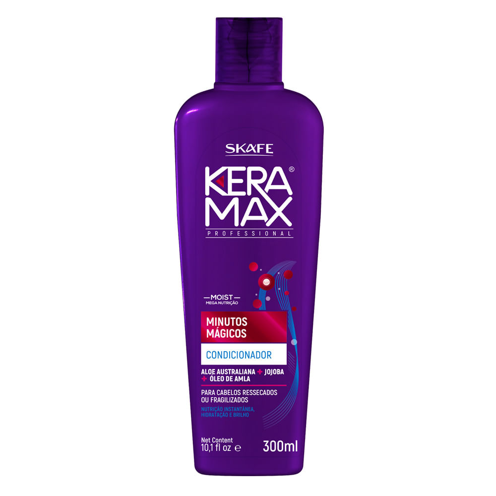 Condicionador Minutos Mágicos Keramax 300ml